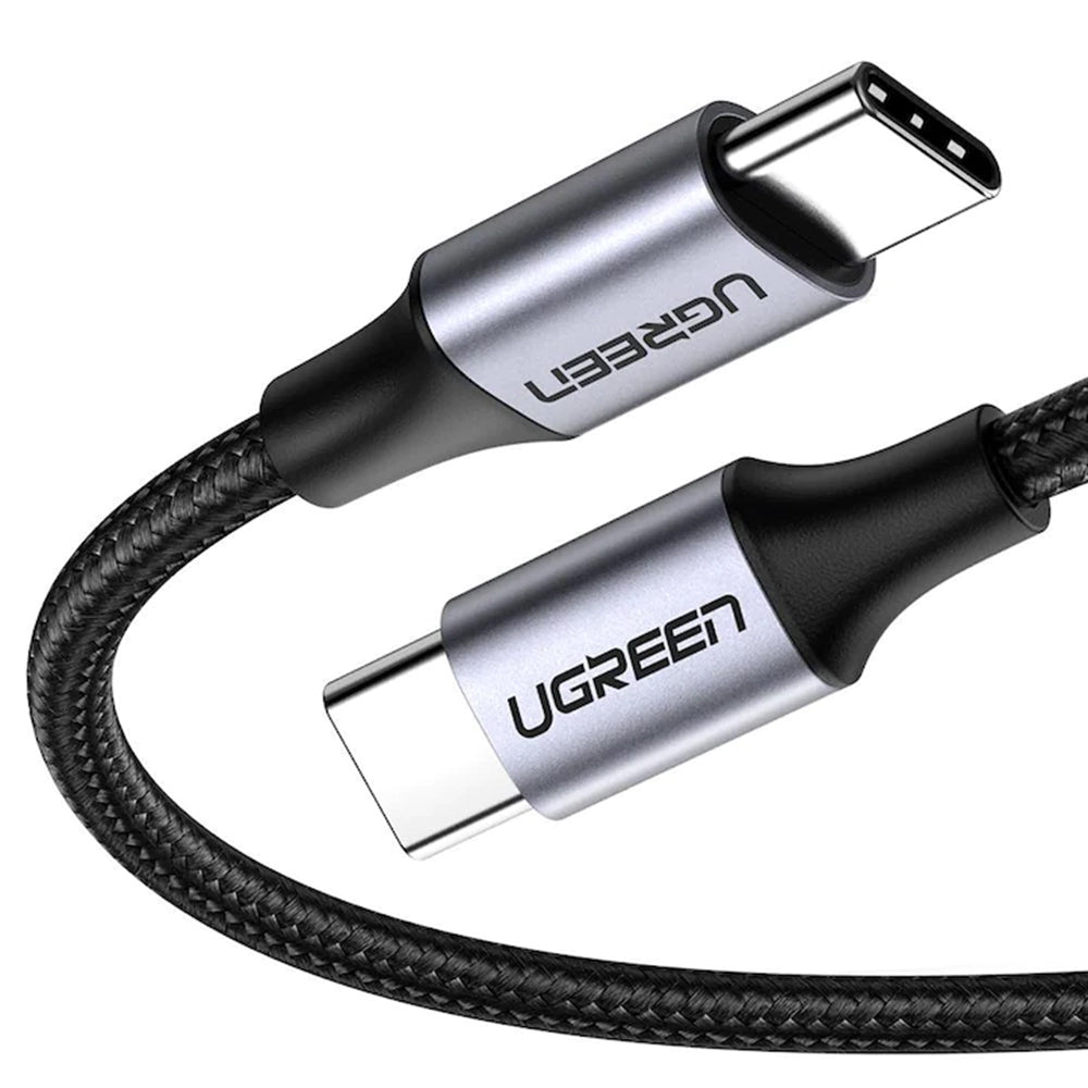 USB-C – USB-C kabel za prijenos podataka i punjenje UGREEN US261 (50152), 60 W, 2 m, sivi