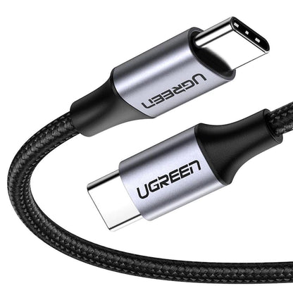 USB-C – USB-C kabel za prijenos podataka i punjenje UGREEN US261 (50152), 60 W, 2 m, sivi