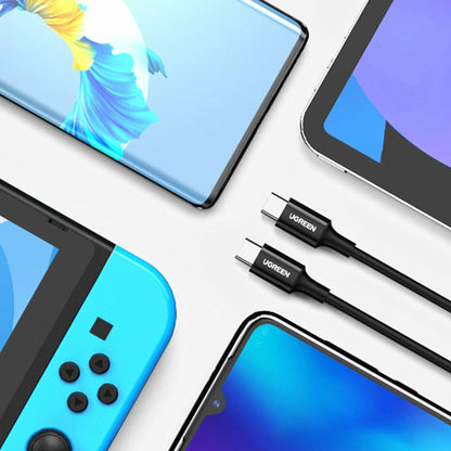 Kabel za podatke i punjenje USB-C - USB-C UGREEN US300 (80371), 100W, 1m, Crni