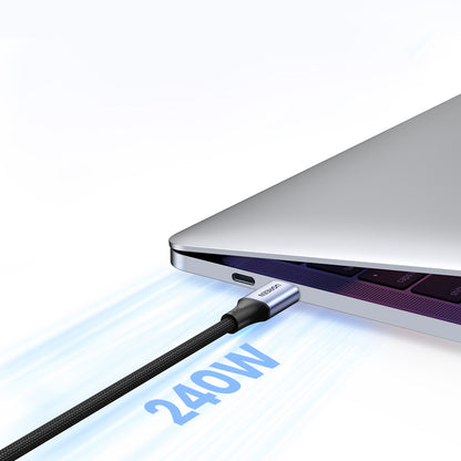 Kabel za podatke i punjenje USB-C - USB-C UGREEN US535, 240W, 1m, Sivi