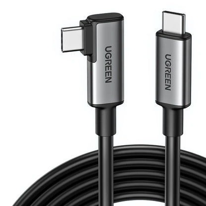 Kabel za podatke i punjenje USB-C - USB-C UGREEN US551 (90629) Angled, 60W, 5m, Crni