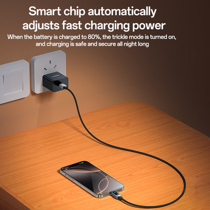 Kabel za prijenos podataka i punjenje USB-C - USB-C Yesido CA179 Display, 100W, 1.2m, Crni