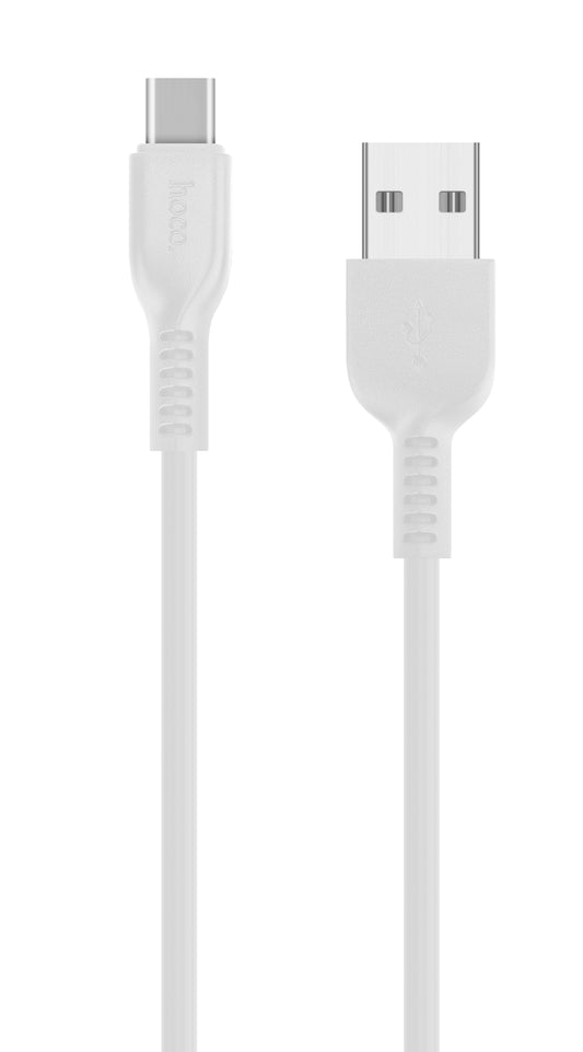 Kabel za podatke i punjenje USB-A - USB-C HOCO Flash X20, 18W, 2m, Bijeli