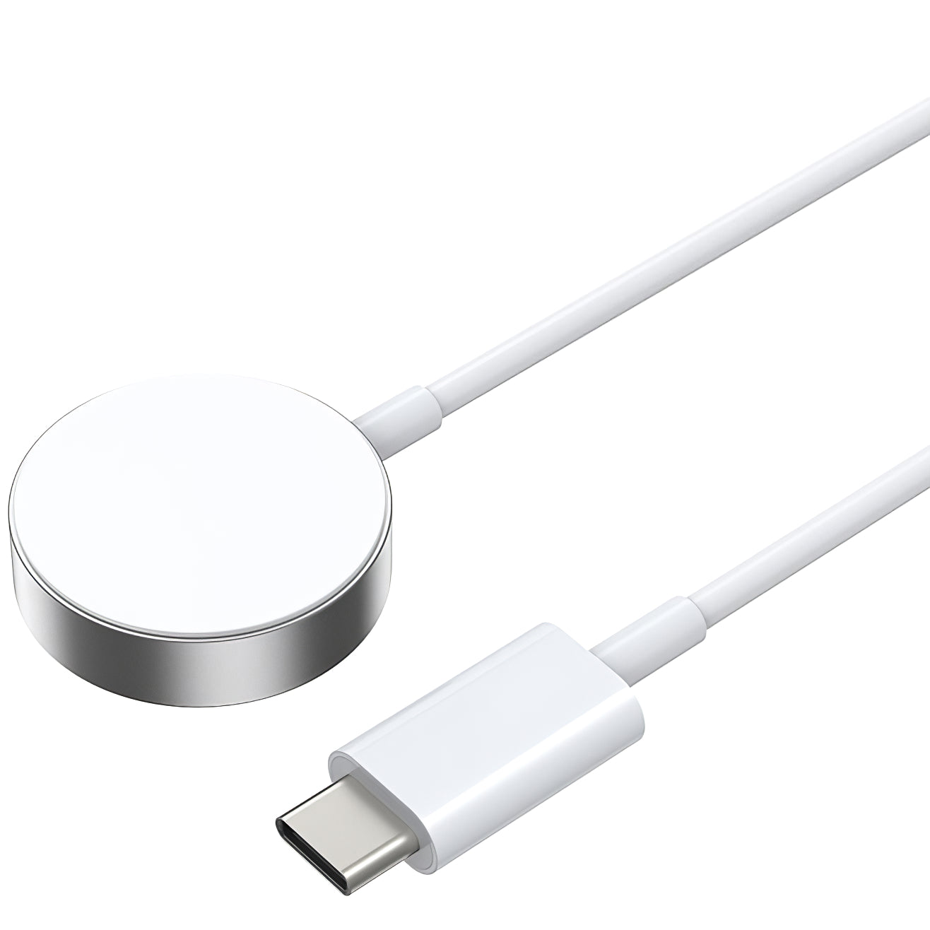 Bežični punjač BWOO WL-18 za Apple Watch Series, USB-C, Bijeli