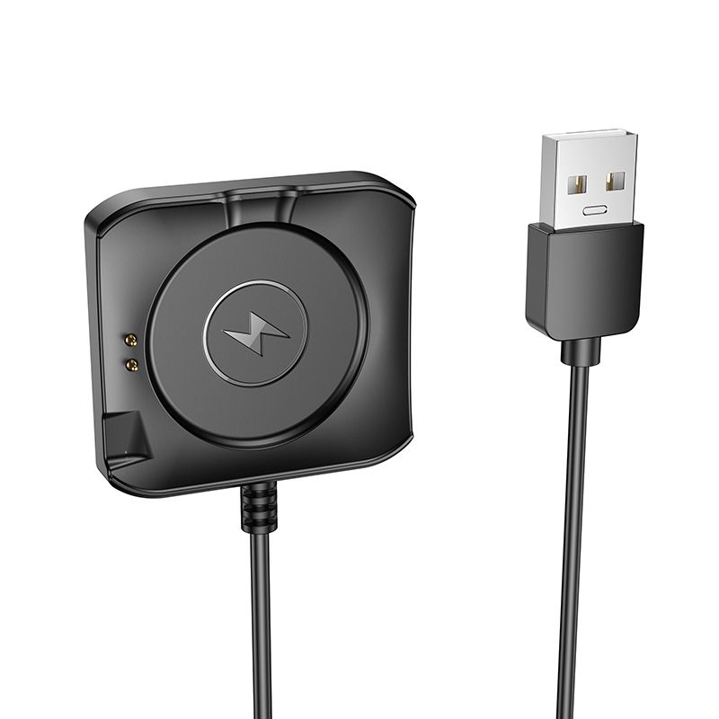 Kabel za punjenje za Smartwatch HOCO Y28, USB-A, Crni