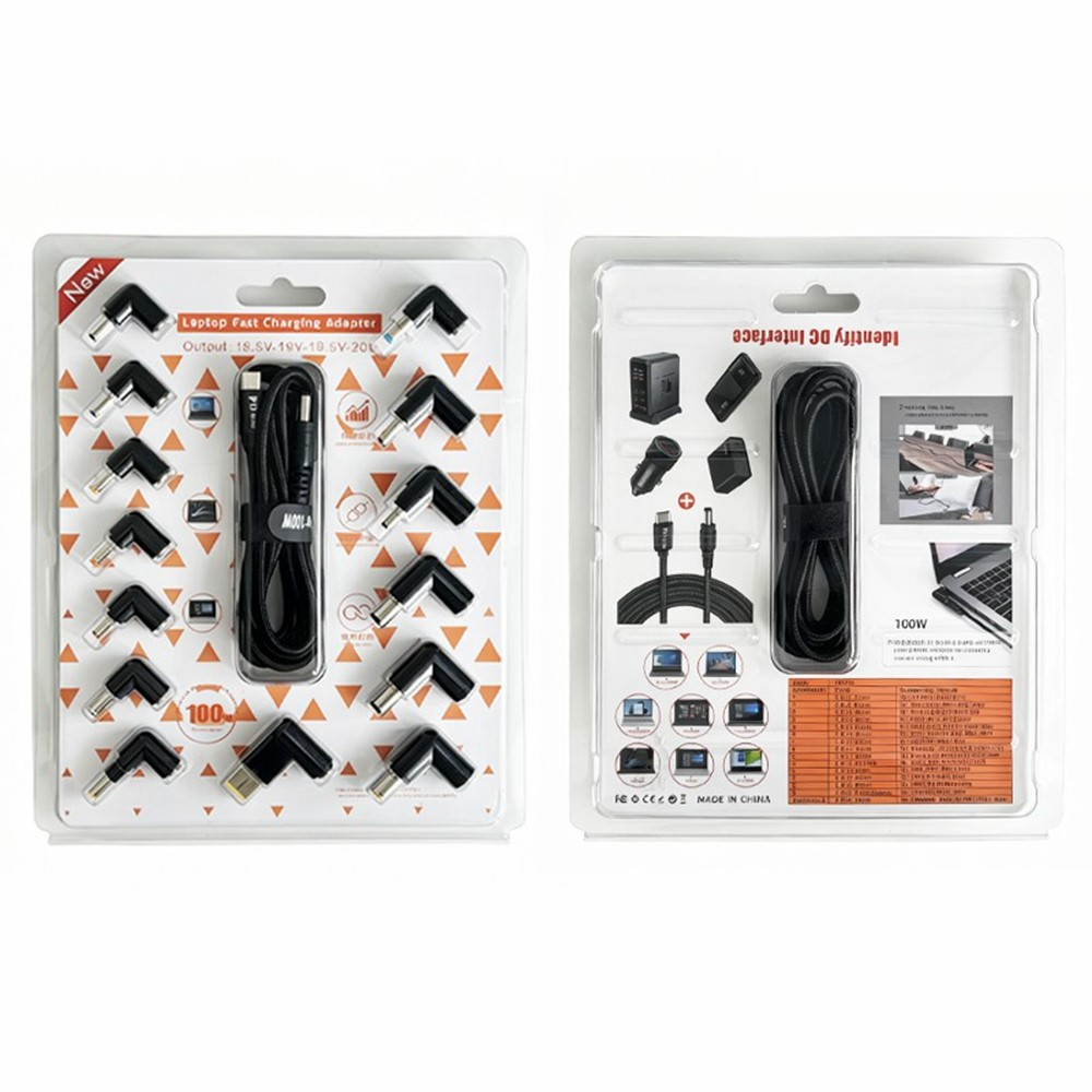 OEM kabel za punjenje, 2m, 14u1, Crna
