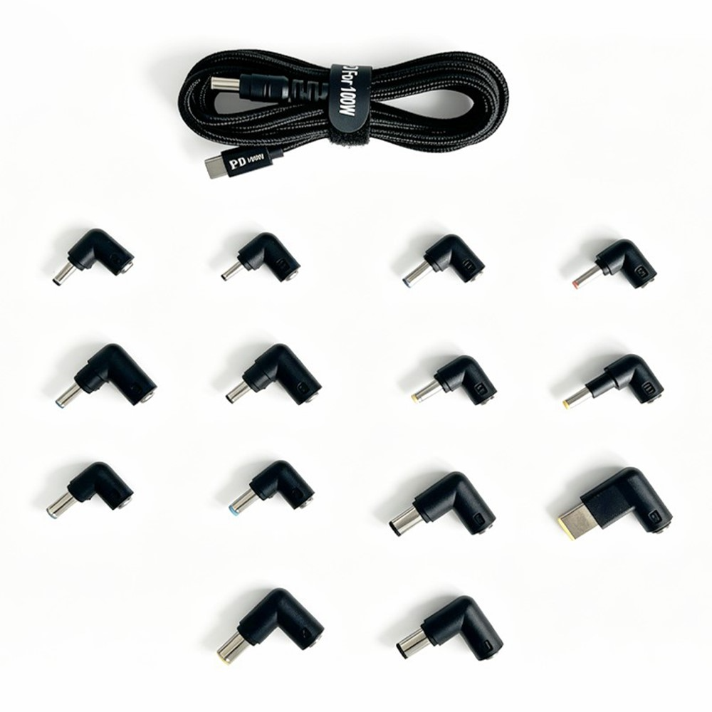 OEM kabel za punjenje, 2m, 14u1, Crna
