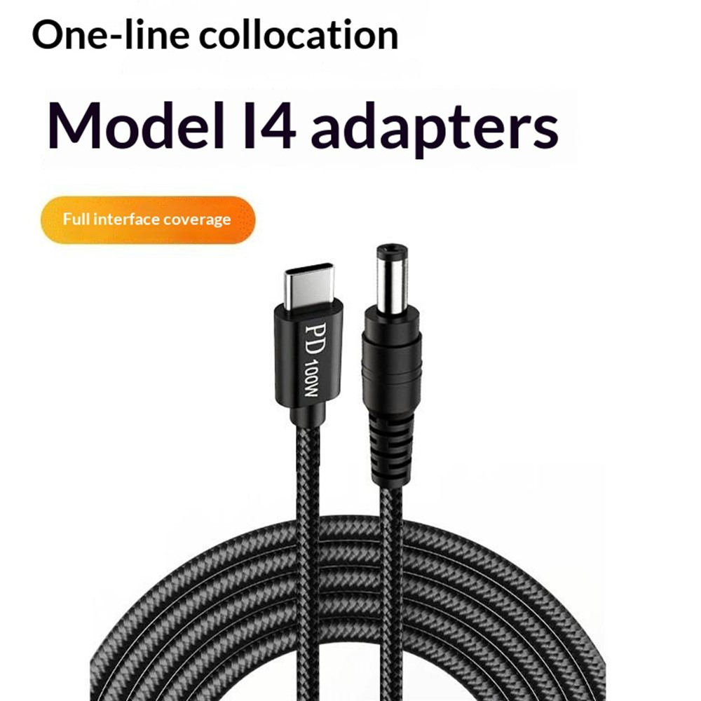 OEM kabel za punjenje, 2m, 14u1, Crna