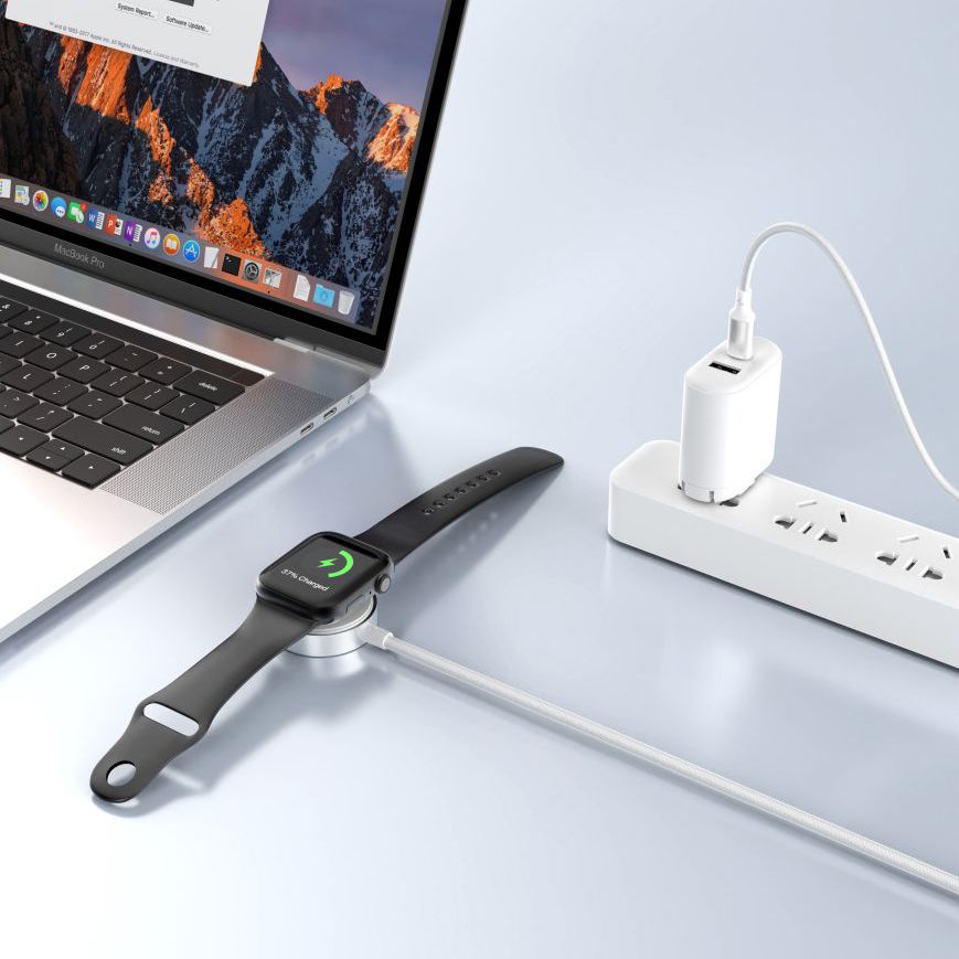 Kabel za punjenje Tech-Protect MC02 Ultraboost C za Apple Watch Series, Bijeli