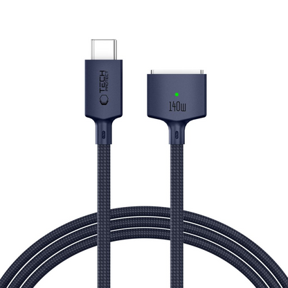 Kabel za punjenje Tech-Protect MMC01 Ultraboost, USB-C - MagSafe 3, 140W, 2m, Tamnoplava