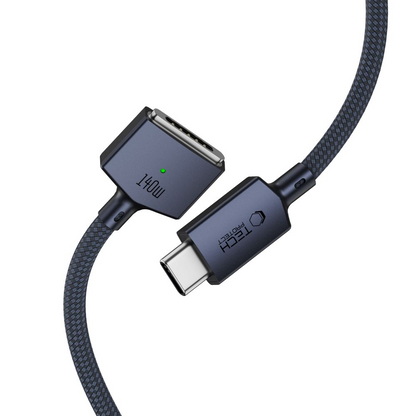 Kabel za punjenje Tech-Protect MMC01 Ultraboost, USB-C - MagSafe 3, 140W, 2m, Tamnoplava