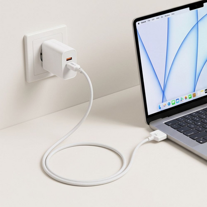 Kabel za punjenje Tech-Protect MMC01 Ultraboost, USB-C - MagSafe 3, 140W, 3m, Bijela