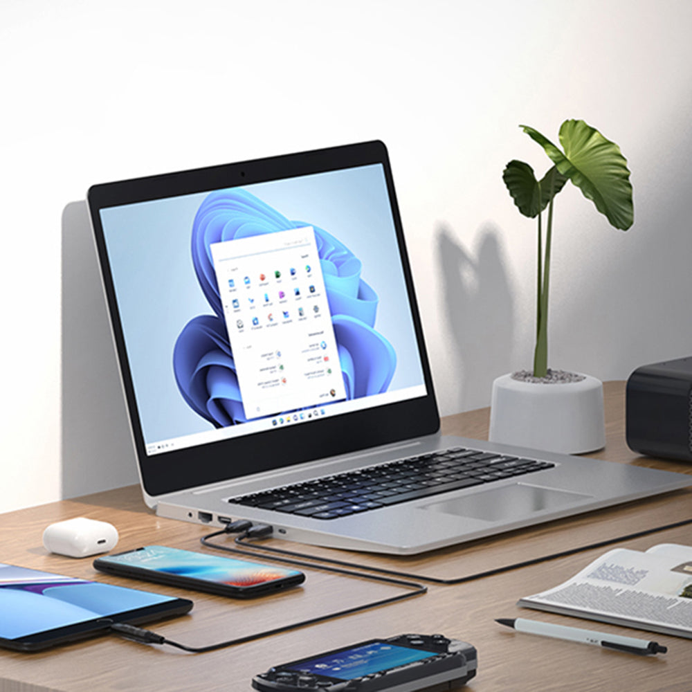 Kabel za punjenje Techsuit AC21 ChargeNest, 1.5m, 11u1, Crni