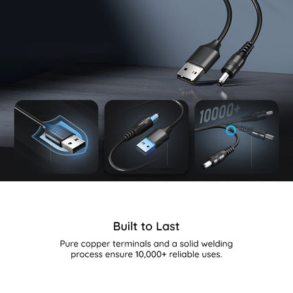 Kabel za punjenje Techsuit AC21 ChargeNest, 1.5m, 11u1, Crni