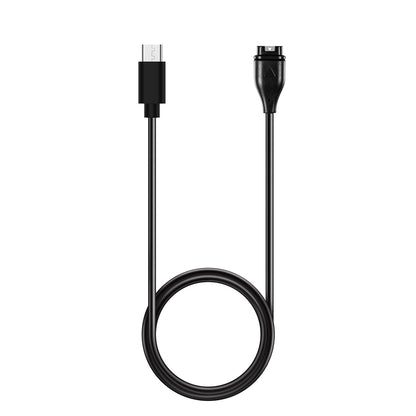 Kabel za punjenje Techsuit TGC2 za Garmin Watch Fenix / vivoactive serije, USB-C, Crni