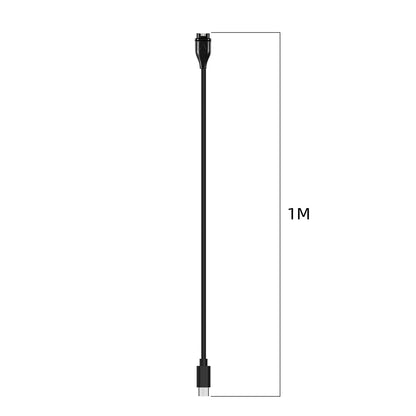 Kabel za punjenje Techsuit TGC2 za Garmin Watch Fenix / vivoactive serije, USB-C, Crni
