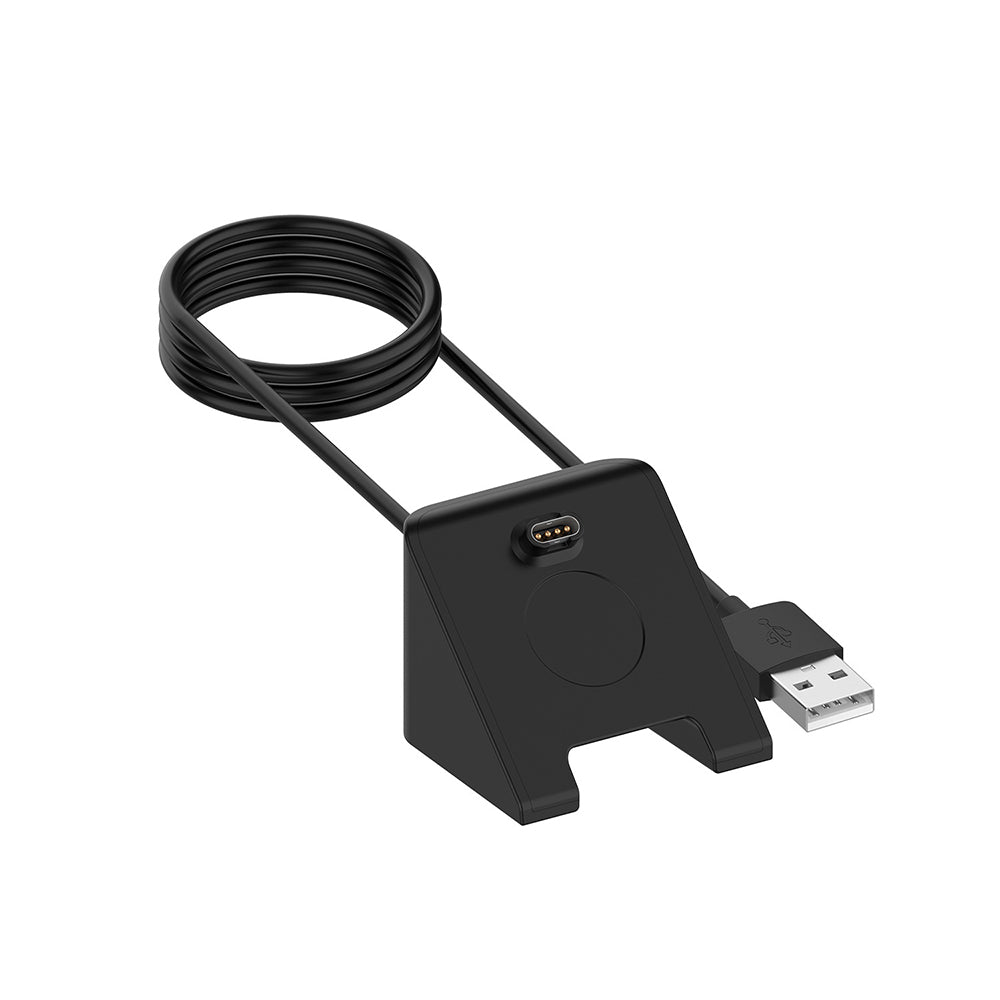 Kabel za punjenje Techsuit TGC3 za Garmin Fenix 5 Plus / 7X / 6X / 6 / 5, USB-A, Crni