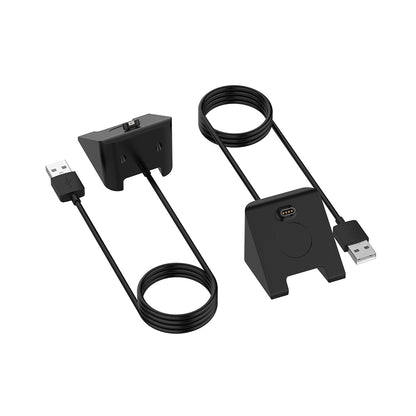 Kabel za punjenje Techsuit TGC3 za Garmin Fenix 5 Plus / 7X / 6X / 6 / 5, USB-A, Crni