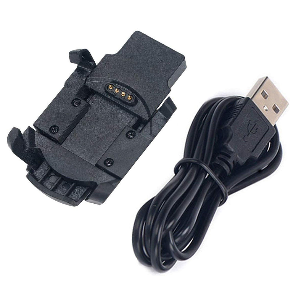 Kabel za punjenje Techsuit TGC5 za Garmin Fenix 3 Sapphire / 3 HR / 3, USB-A, Crni