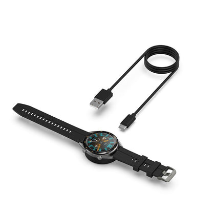 Kabel za punjenje Techsuit THC3 za Honor Watch / Huawei Watch seriju, USB-A, Crna