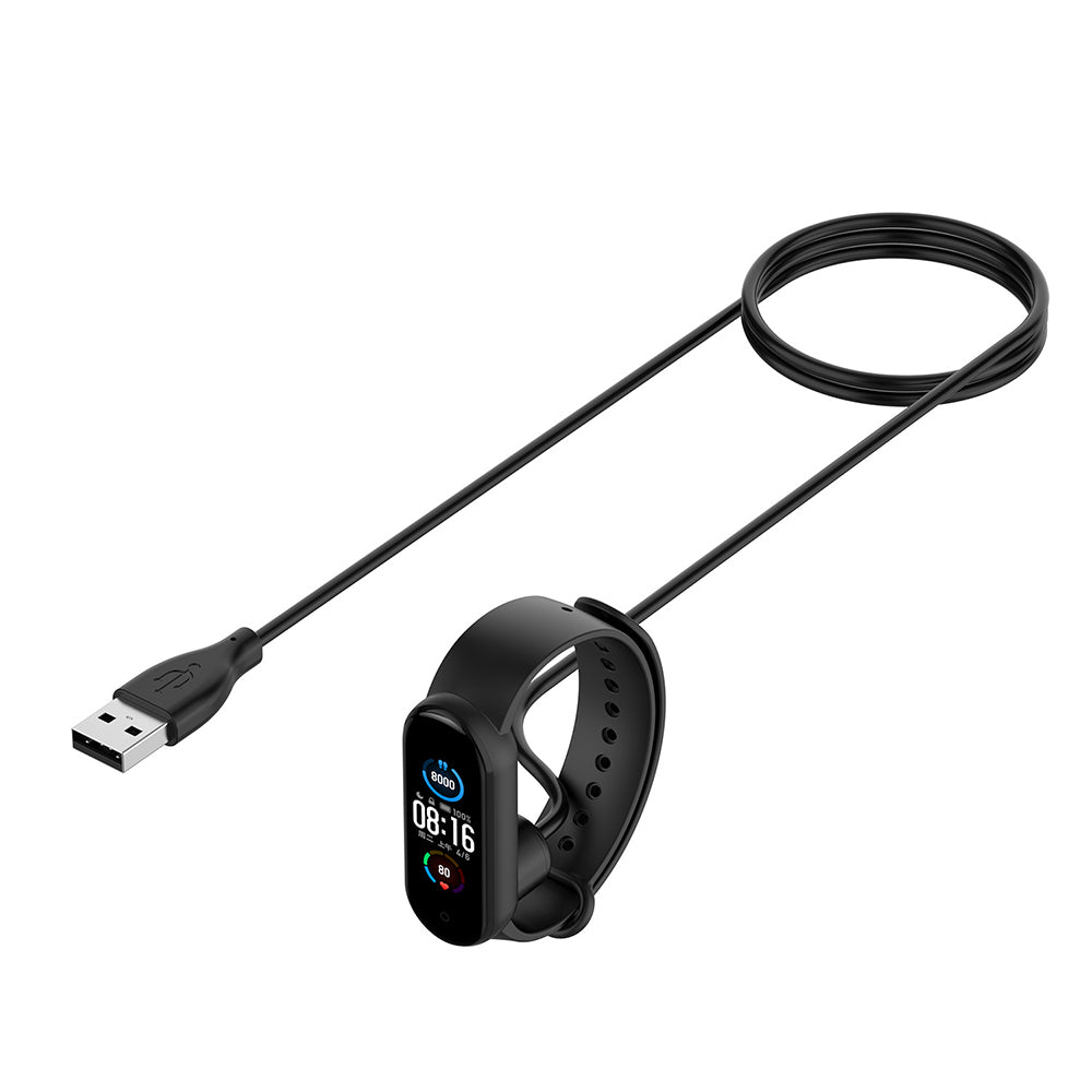 Kabel za punjenje Techsuit TXC1 za Xiaomi Smart Band 7 / 6 / 5, USB-A, Crni