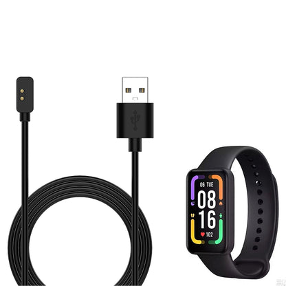 Kabel za punjenje Techsuit TXC2 za Xiaomi Smart Band 7 Pro / Redmi Watch 2 / Watch 2 Lite, USB-A, Crni