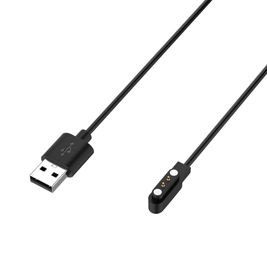 Kabel za punjenje Techsuit TXC4 za Oneplus Nord Watch / Haylou Bling LS12 / RT LS05S, USB-A, Crni