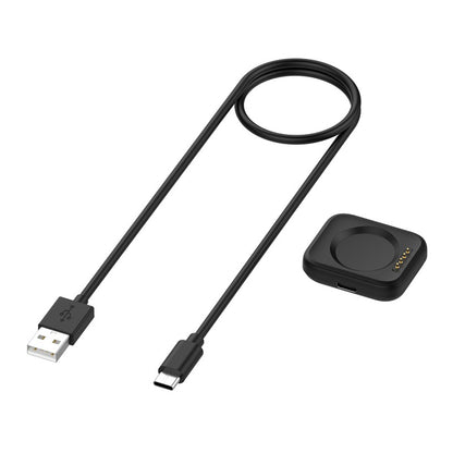 Kabel za punjenje Techsuit TXC8 za Oppo Watch / OnePlus Watch seriju, USB-A, Crna