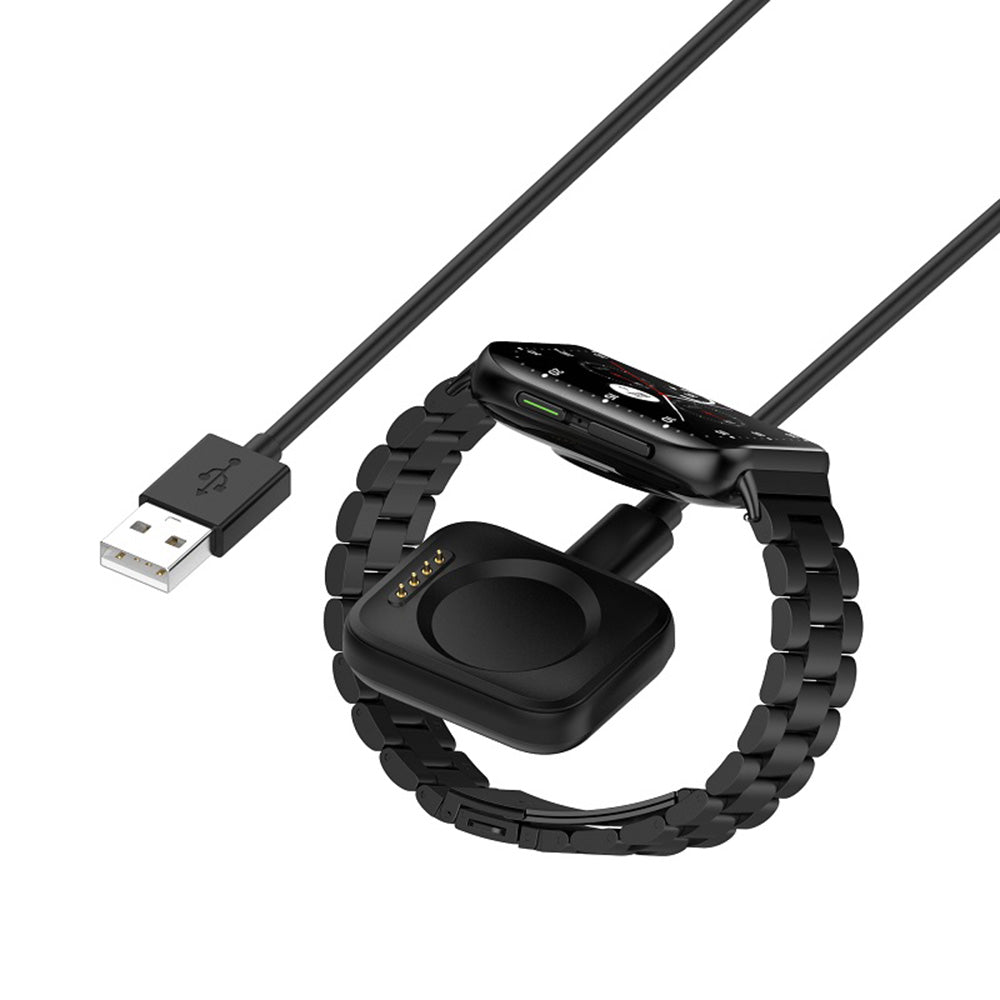 Kabel za punjenje Techsuit TXC8 za Oppo Watch / OnePlus Watch seriju, USB-A, Crna