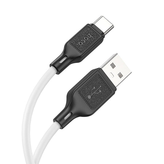 Kabel za prijenos podataka i punjenje USB-A - USB-C HOCO X90, 60W, 1m, Bijeli