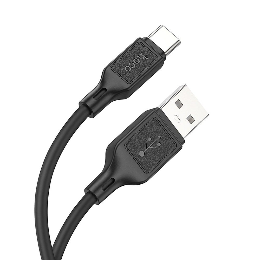 Kabel za prijenos podataka i punjenje USB-A - USB-C HOCO X90, 60W, 1m, Crni