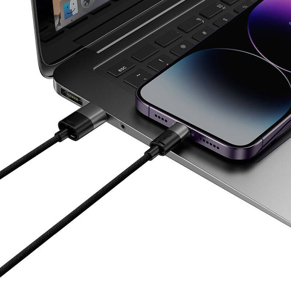 Kabel za punjenje USB-A - Lightning / microUSB / USB-C Baseus StarSpeed 3in1, 20W, 0.6m, Crni P10319900111-00