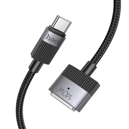 Kabel za punjenje HOCO U141, USB-C - MagSafe 3, 140W, 1.8m, Crni