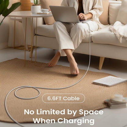 Kabel za punjenje USB-C - MagSafe 3 Lisen, 140W, 2m, Srebrni YL0123070001