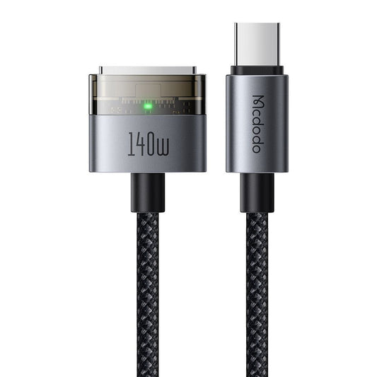 Kabel za punjenje McDodo CA-2070, USB-C - MagSafe 3, 140W, 2m, Crni
