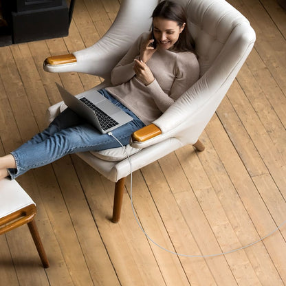 Kabel za punjenje McDodo CA-2071, USB-C - MagSafe 3, 140W, 2m, Bijeli