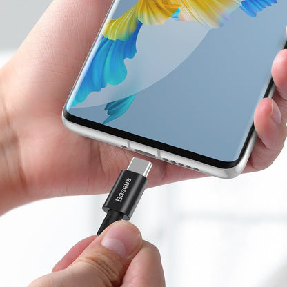 Kabel za Prijenos Podataka i Punjenje USB-C - USB-C Baseus Superior Series, 100W, 2m, Crni CATYS-C01