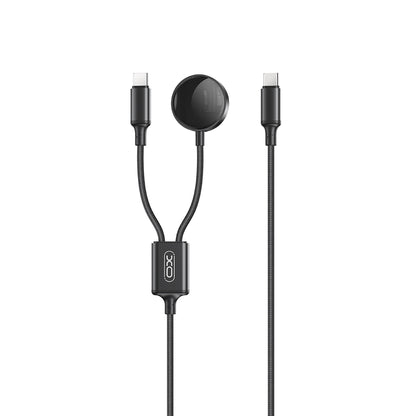 Bežični punjač XO Design CX030 za Apple Watch Series, USB-C, Crni