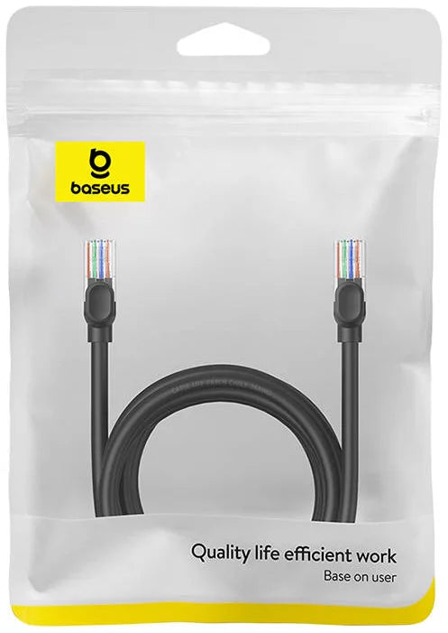 Mrežni kabel Baseus, UTP, Cat5, 3m, Crni B00133206111-04
