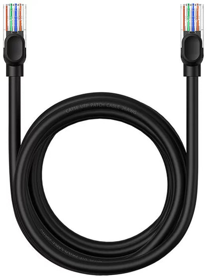 Mrežni kabel Baseus, UTP, Cat5, 3m, Crni B00133206111-04