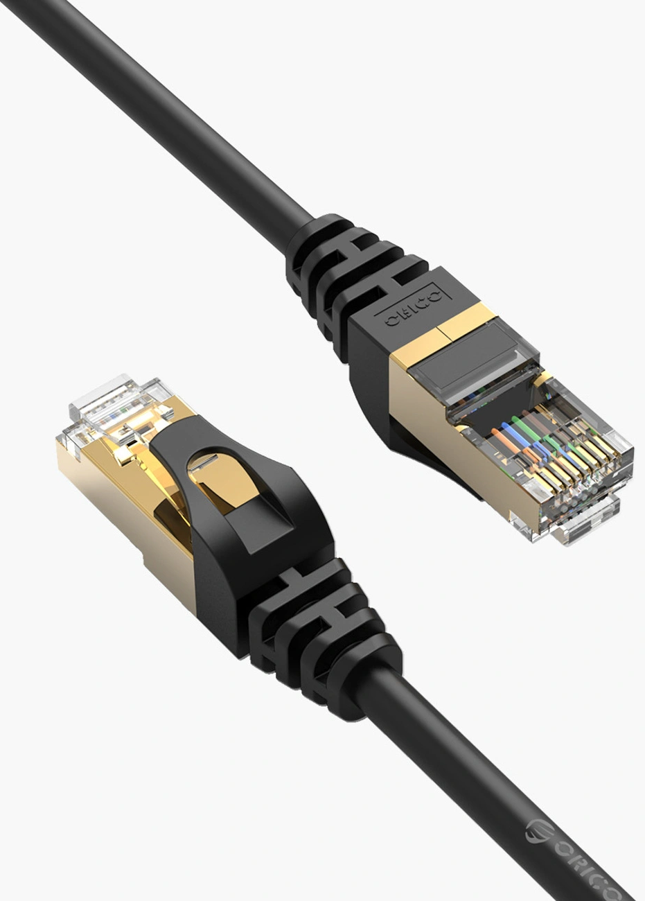Orico PUG-C7 mrežni kabel, UTP, Cat7, 3m, Crna