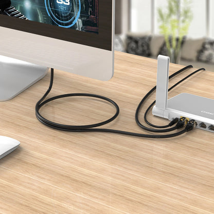 Orico PUG-C7 mrežni kabel, UTP, Cat7, 0.5m, Crna