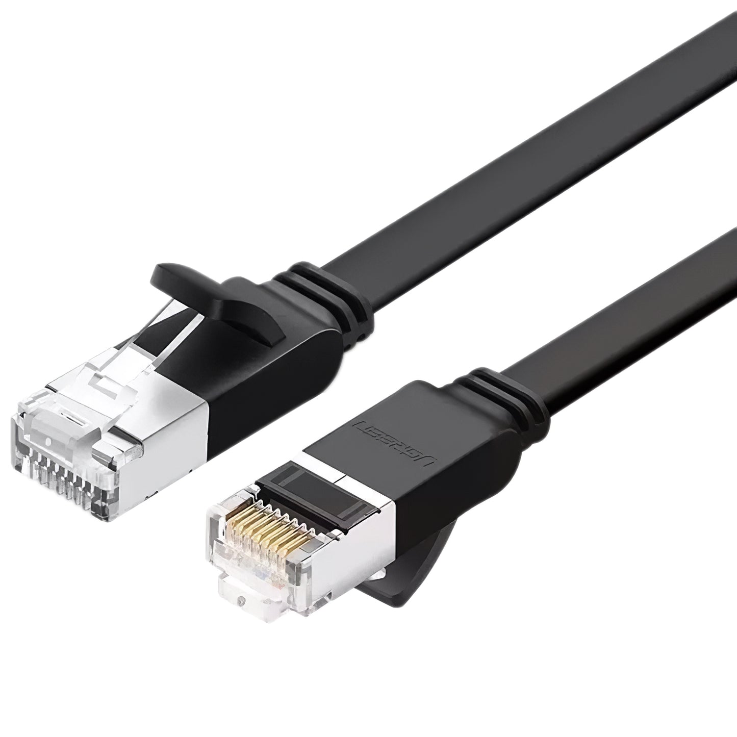 Mrežni kabel UGREEN NW101 Flat, UTP, Cat6, 1m, crni