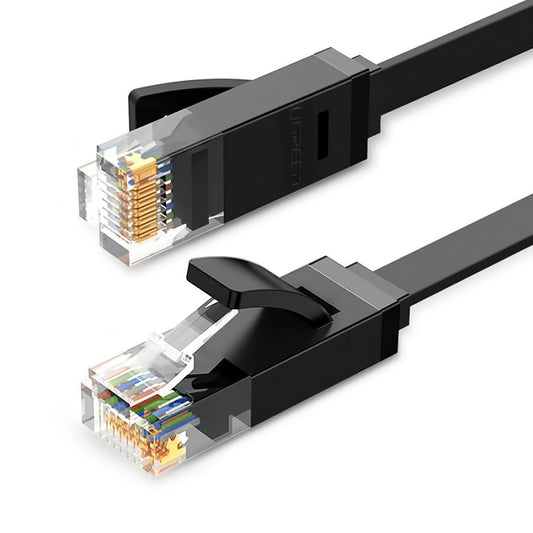 Mrežni kabel UGREEN NW102 Flat, UTP, Cat6, 3m, Crni