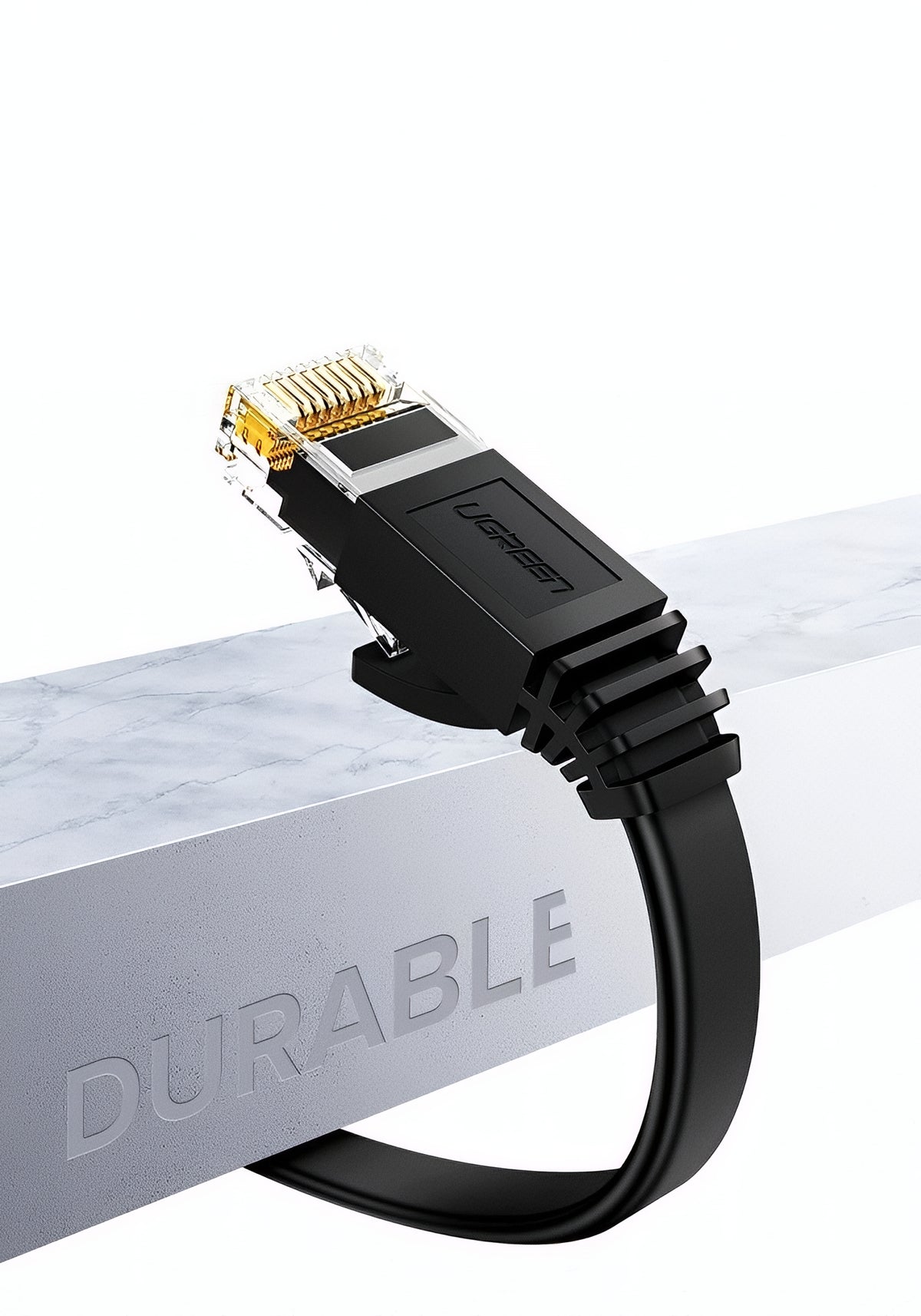 Mrežni kabel UGREEN NW102, UTP, Cat6, 15m, Crni