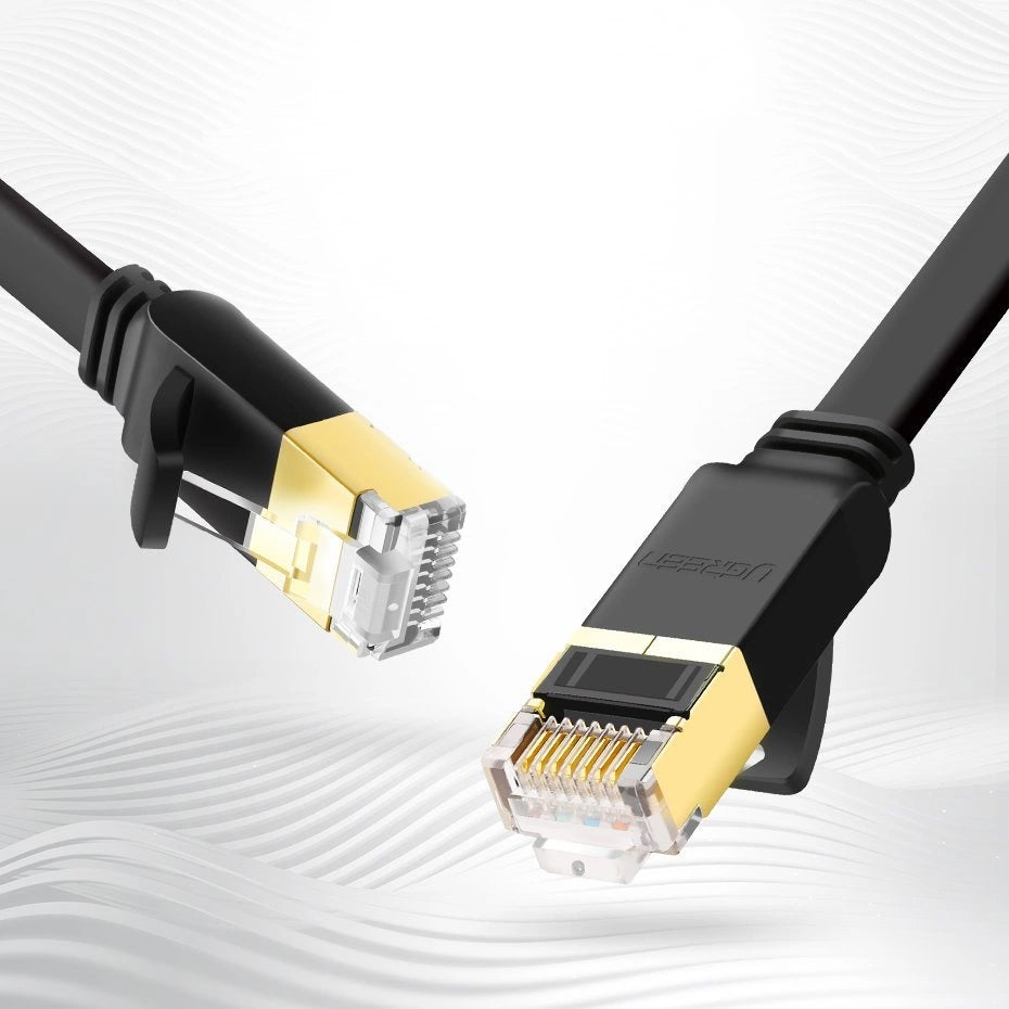 Mrežni kabel UGREEN NW106 Flat, UTP, Cat7, 3m, crni