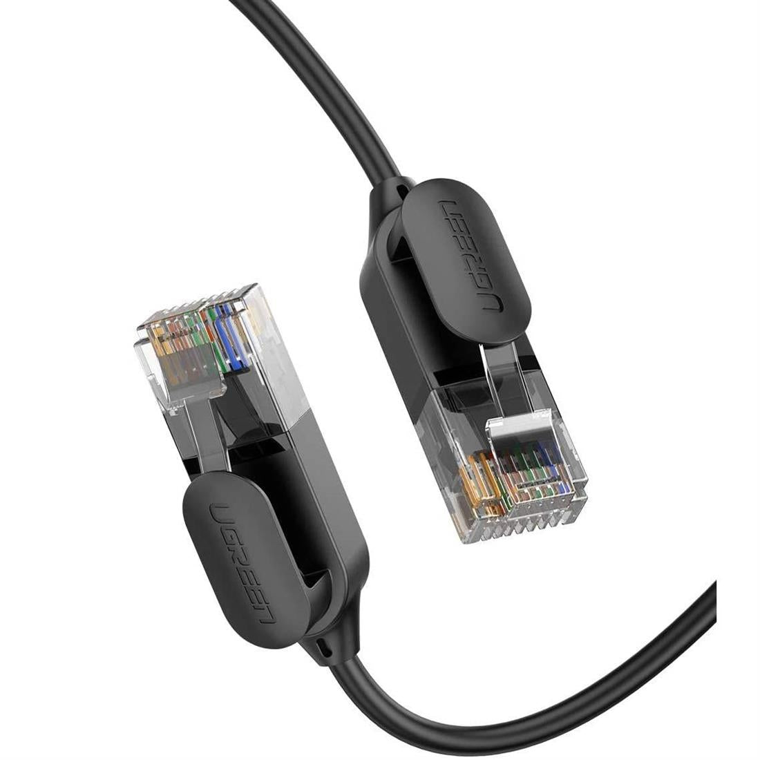 Mrežni kabel UGREEN NW122, UTP, Cat6A, 1m, crni
