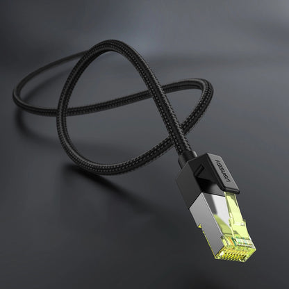 Network Cable UGREEN NW150, UTP, Cat7, 2m, Black 