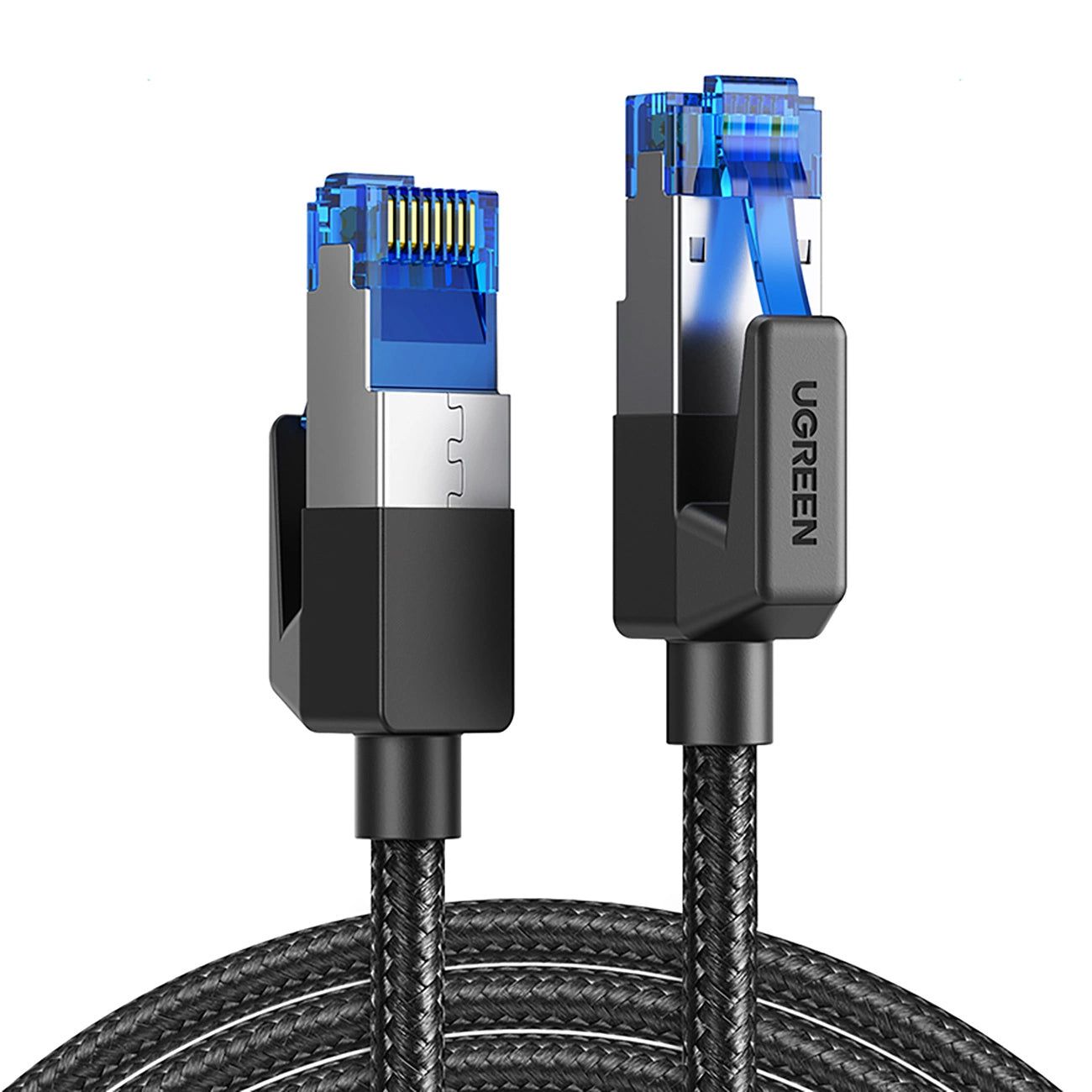 Mrežni kabel UGREEN NW153, UTP, Cat8, 1.5m, crni