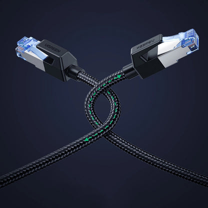 Mrežni kabel UGREEN NW153, UTP, Cat8, 1.5m, crni